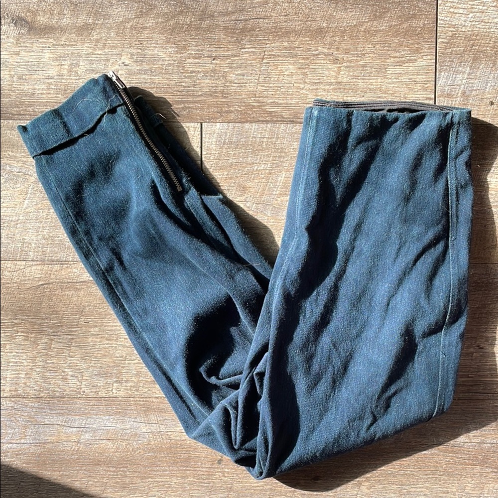 Lysse denim ankle zip leggings